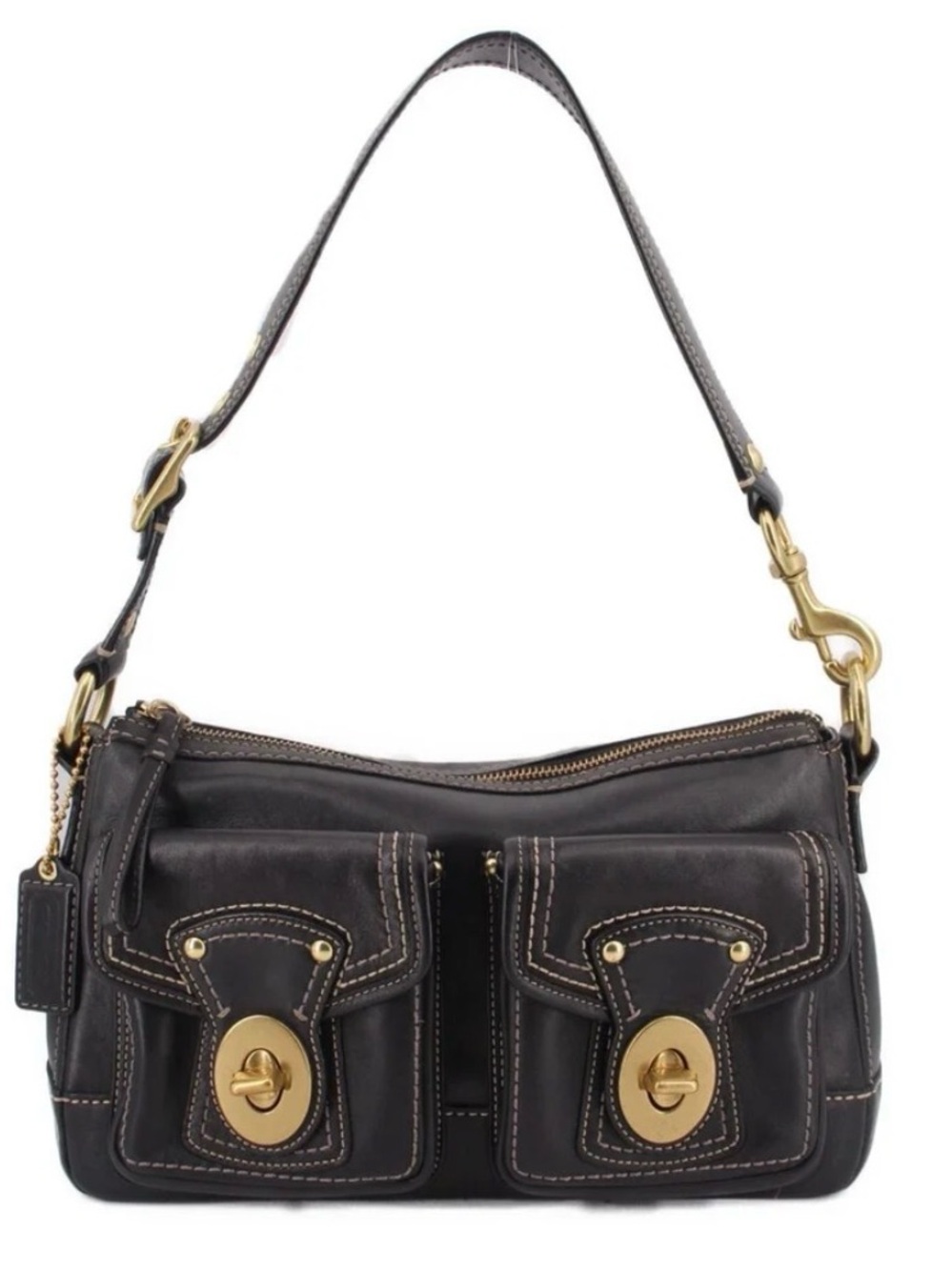 COACH LEGACY TURNLOCK HOBO
BLACK PINK INTERIOR